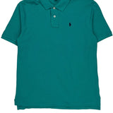 Age 14 Polo By Ralph Lauren Polo Shirt - XL Green Cotton