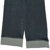 Unbranded Wide Leg Jeans - 33W 30L Dark Wash Cotton