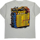 Sprint Cup Series Nascar T-Shirt - XL White Cotton
