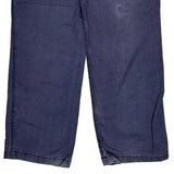 Carhartt Carpenter Trousers - 34W 31L Blue Cotton