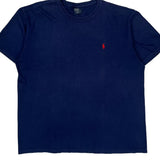 Polo By Ralph Lauren T-Shirt - Large Blue Cotton
