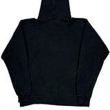 Flame Logo Thrasher Graphic Hoodie - Small Black Cotton