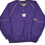 Huskies Nike College Windbreaker - 2XL Purple Polyester