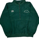 Crystal Lake South Soccer Umbro 1/4 Zip Fleece - XL Green Polyester
