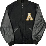 Appalachian State Mountaineers Neff Varsity Jacket - XL Black Wool Blend