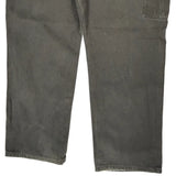 Dickies Double Knee Carpenter Trousers - 36W 30L Grey Cotton