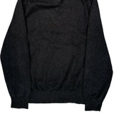 Tommy Hilfiger 1/4 Zip - Large Black Cotton