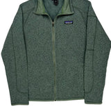 Patagonia Fleece Jacket - Medium Green Polyester
