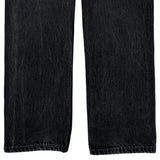 501 Levis Jeans - 28W 35L Black Denim