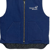 Qwest Spirit Of Service Union Line Vest - 2XL Blue Cotton