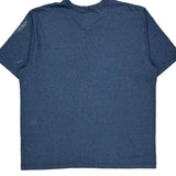 Carhartt Spellout T-Shirt - Large Blue Cotton