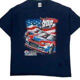 Nra 500 Gildan Nascar T-Shirt - XL Navy Cotton
