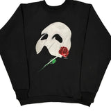 Phantom Of The Opera Fruit Of The Loom Graphic Sweatshirt - XL Black Cotton Blend