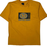 Nuc-45 Nautica Graphic T-Shirt - Medium Yellow Cotton
