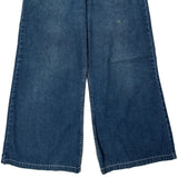 Silver Wide Leg Jeans - 28W 29L Blue Denim