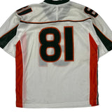 Nike Jersey - Small White Polyester