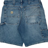 Lee Carpenter Shorts - 38W 10L Blue Cotton Blend