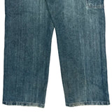 Wrangler Carpenter Jeans - 36W 30L Blue Cotton Blend