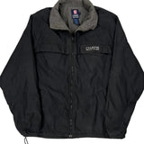 Chaps Ralph Lauren Jacket - Large Black Polyester