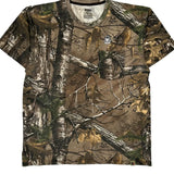 Russell Outdoors Camo T-Shirt - XL Khaki Cotton