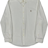 Ralph Lauren Slim Fit Shirt - 2XL White Cotton