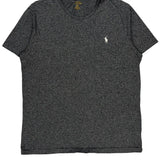 Ralph Lauren T-Shirt - Large Gray Cotton