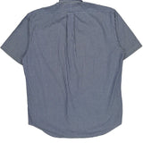 Blake Shirt Ralph Lauren Checked Short Sleeve Shirt - Medium Blue Cotton