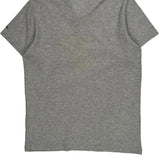 Adidas Polo Shirt - Large Grey Cotton