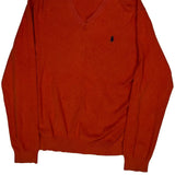 Polo By Ralph Lauren Jumper - Medium Orange Cotton