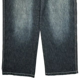 Sean John Wide Leg Jeans - 38W 31L Dark Wash Cotton