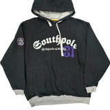Southpole Spellout Hoodie - Large Black Cotton