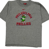 Age 7 Nike Philadelphia Phillies T-Shirt - Small Gray Cotton