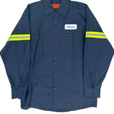 Red Kap Shirt - Medium Navy Polyester Blend