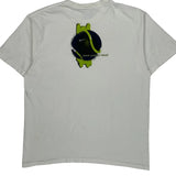 Nike Junior Tour Nike Graphic T-Shirt - Medium White Cotton