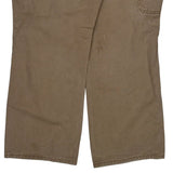 Schmidt Carpenter Pants - 35W 31L Brown Cotton