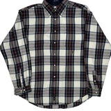 Tommy Hilfiger Checked Flannel Shirt - XL Multicoloured Cotton