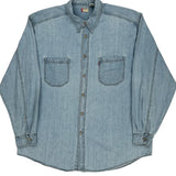 Levis Denim Shirt - XL Light Wash Cotton