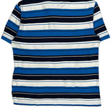 Tommy Hilfiger Striped Polo Shirt - XL Blue Cotton