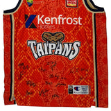 Taipans Champion Signed Autographed Jersey - Medium Orange Polyester