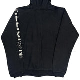 True Religion Full Zip Hoodie - Large Black Cotton