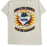 Ford & The Hornets Fordham Graphic T-Shirt - Medium White Cotton