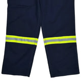 Reflective Stripes Carhartt Pants - 36W 34L Navy Cotton