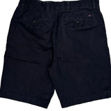 Tommy Hilfiger Chino Shorts - 32W 9L Navy Cotton
