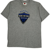 Real So Cal Soccer Club Nike T-Shirt - Medium Gray Cotton