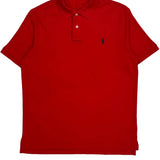 Polo By Ralph Lauren Polo Shirt - Medium Red Cotton