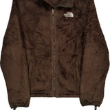 The North Face Fleece Jacket - Large Brown Polyester