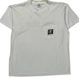 Breaking Barriers Delta Graphic T-Shirt - Large White Cotton