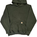 Carhartt Hoodie - XL Green Cotton