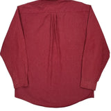 Tommy Hilfiger Checked Shirt - Large Red Cotton