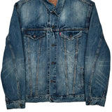 Levis Denim Jacket - 2XL Blue Denim